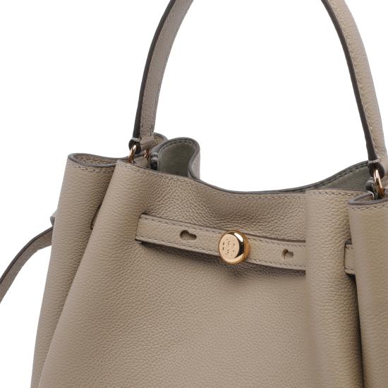 26FW 토리버치 로미 버킷백 166982 023 Beige - TORY BURCH