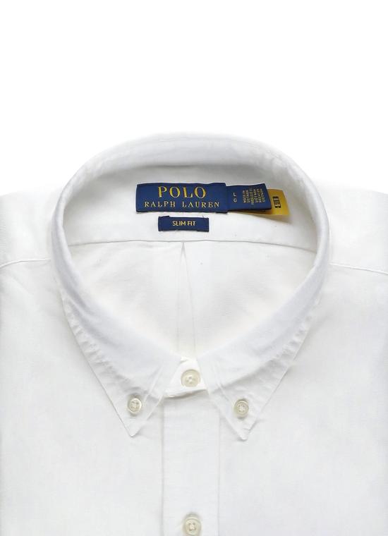 26SS 랄프 로렌 긴팔 셔츠 710549084 006 Bianco - RALPH LAUREN