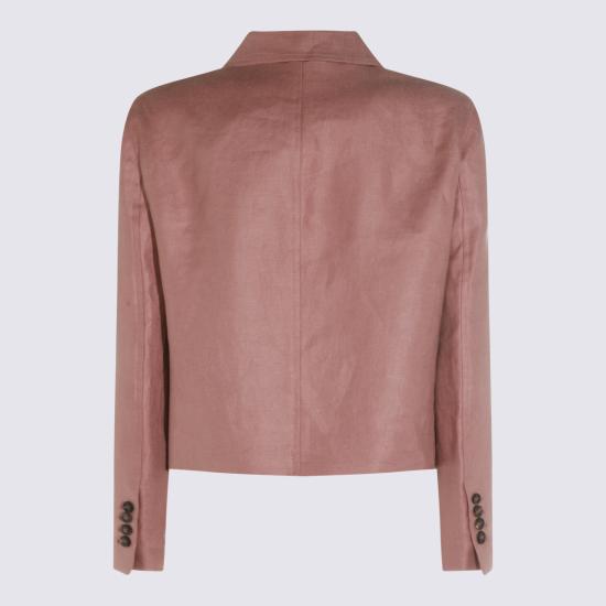 26SS 브루넬로 쿠치넬리 리넨 다이어고널 재킷 MH5277581 C9399 - BRUNELLO CUCINELLI