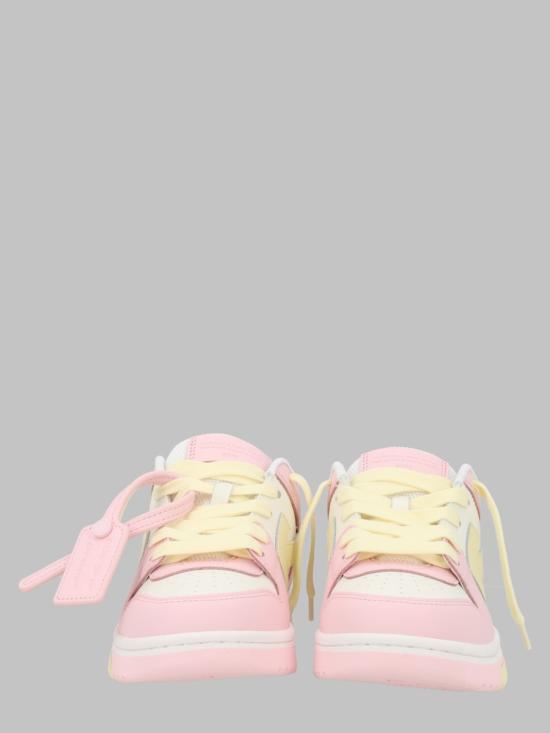 26SS [키즈] 오프화이트 스니커즈 G007S6L001K SOFTPINK LIGHTYELLOW