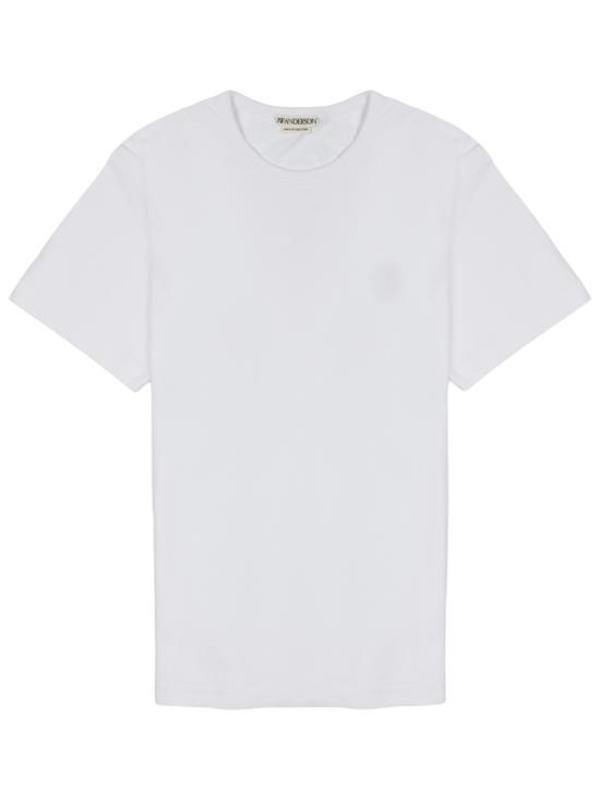 26FW JW앤더슨 반팔 티셔츠 JT0331 PG1937001 WHITE