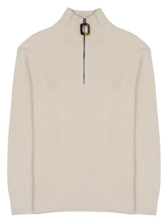 26FW JW앤더슨 집업 니트 KW1481 YN0455006 BEIGE