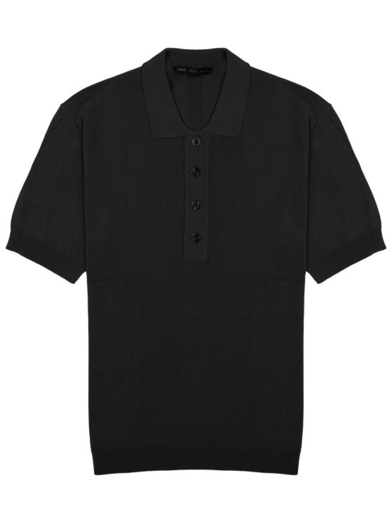 26FW 로우브랜드 폴로 티셔츠 LM26002D001 BLACK
