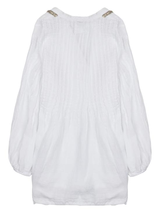 26FW 120 리노 블라우스 33ALIW1388 0000115000050 WHITE - 120 LINO