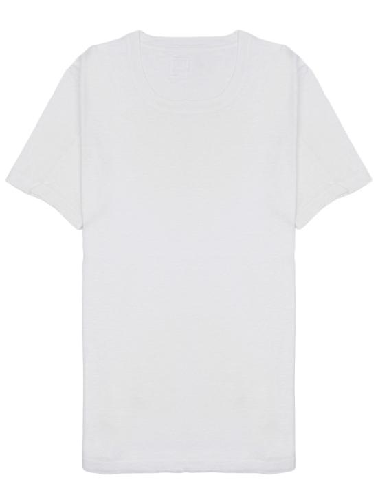 26FW 120 리노 반팔 티셔츠 33ALIM7186 000E908S0050R WHITE