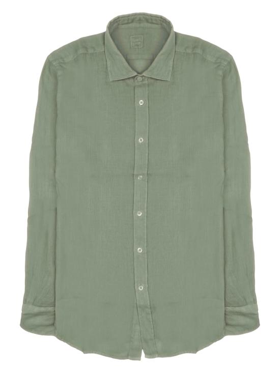 26FW 120 리노 긴팔 셔츠 33ALIM1311 0000115000038 GREEN