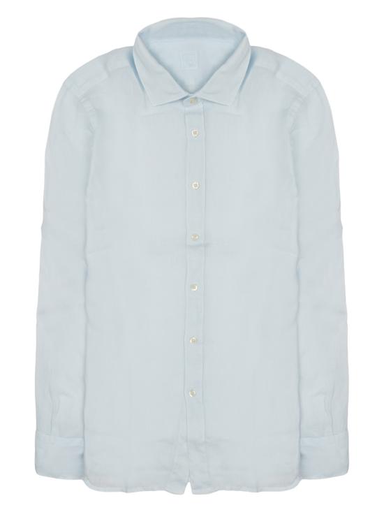 26FW 120 리노 긴팔 셔츠 33ALIM1311 0000115000205 AZURE