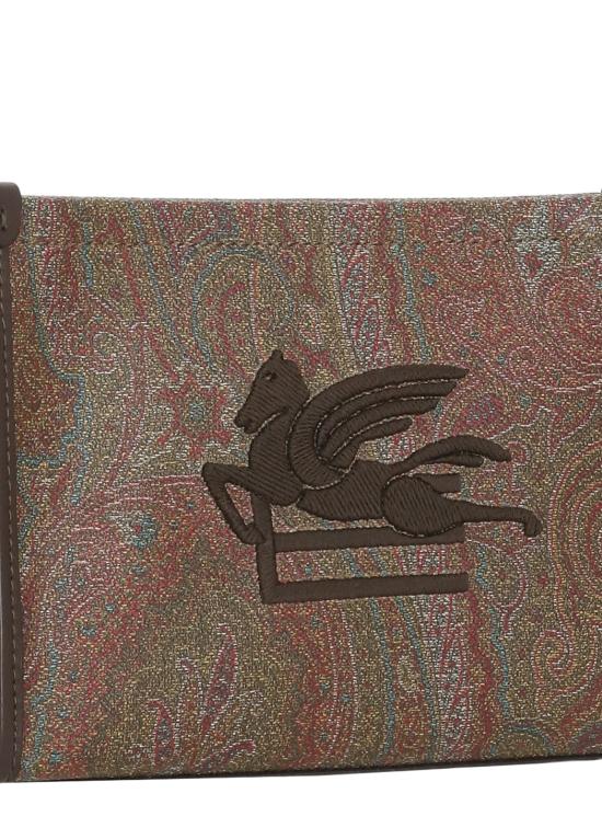 26SS 에트로 클러치/파우치 WP2C0014 AA027M0019 Brown - ETRO