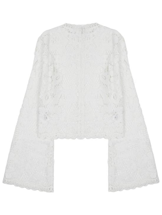 26FW 셀프 포트레이트 긴팔 티셔츠 SS26 007T W WHITE - SELF PORTRAIT