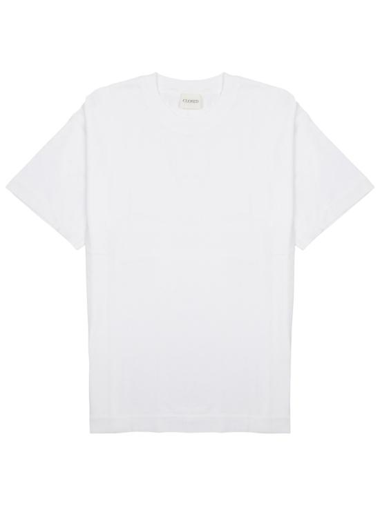 26FW 클로즈드 반팔 티셔츠 C8503844H20 200 WHITE