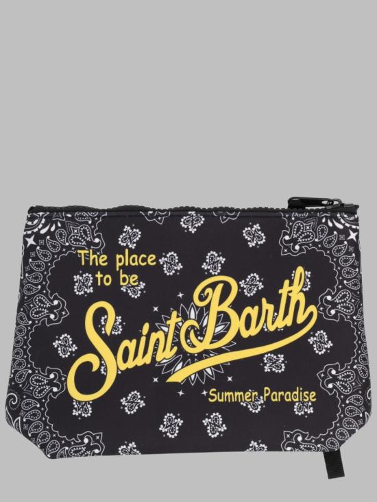 26FW 세인트바쓰 클러치/파우치 ALIN001 03518L00 BLACK - MC2 SAINT BARTH