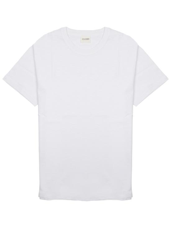 26FW 클로즈드 반팔 티셔츠 C8502645CEM 200 WHITE