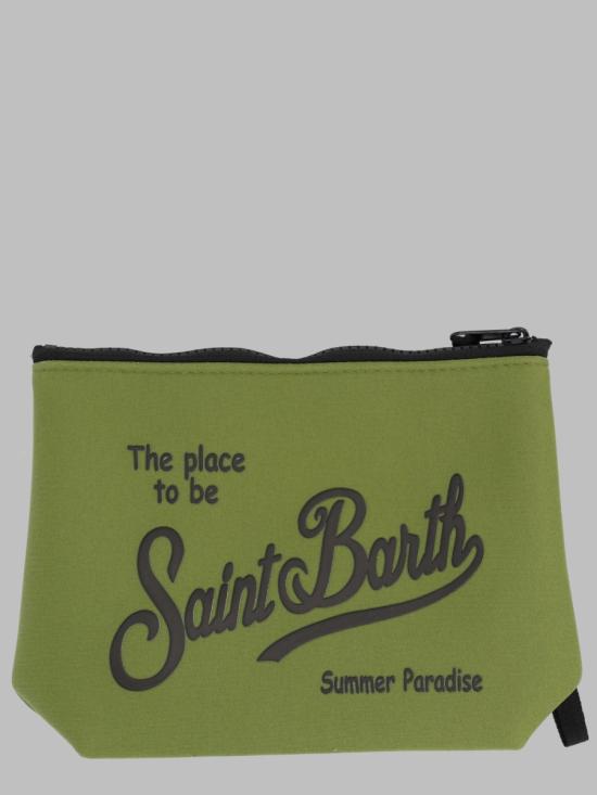 26FW 세인트바쓰 클러치/파우치 ALIN001 00395L5200 GREEN - MC2 SAINT BARTH