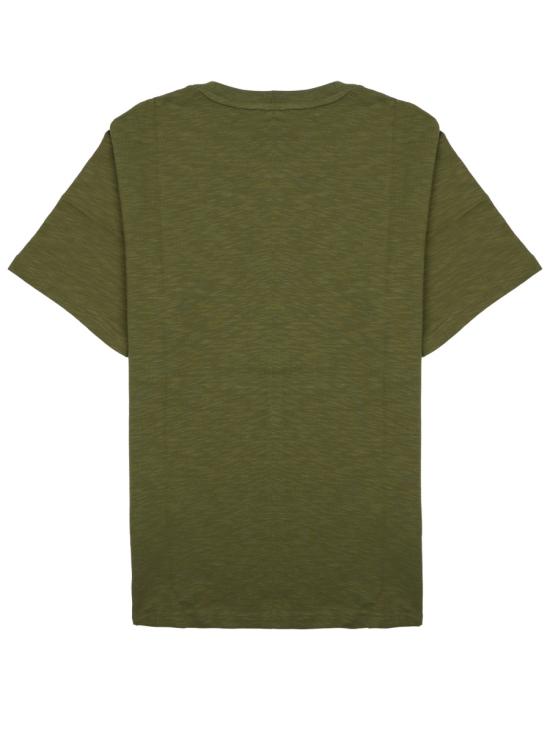 26FW 클로즈드 반팔 티셔츠 C8502645CEM 614 GREEN - CLOSED