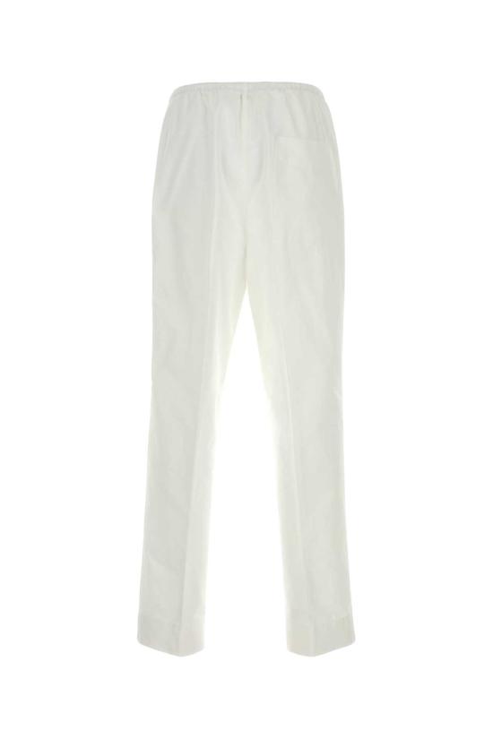 26SS 보테가베네타 스트레이트 팬츠 864146V6D10 9071 White - BOTTEGA VENETA