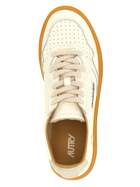 26SS 오트리 메달리스트 로우 스니커즈 AULMBD01 Beige - AUTRY