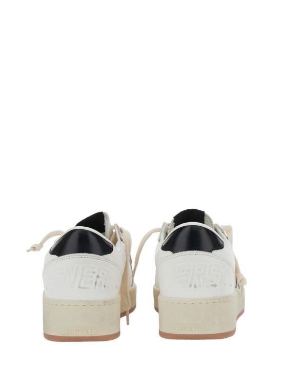 26FW 골든구스 볼스타 스웨이드 스타 & 레더 힐탭 스니커즈 GWF00804F00697010220 White - GOLDEN GOOSE