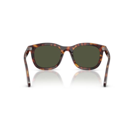 26SS 페르솔 선글라스 0Po3395s 호피무늬 아세테이트 사각 프레임 - PERSOL