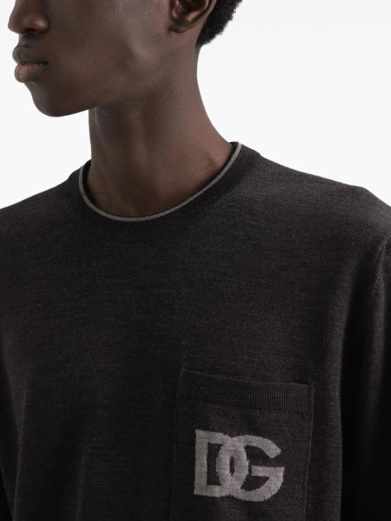  돌체앤가바나 스웨터 GXX28T JDVCT Grey - DOLCE & GABBANA