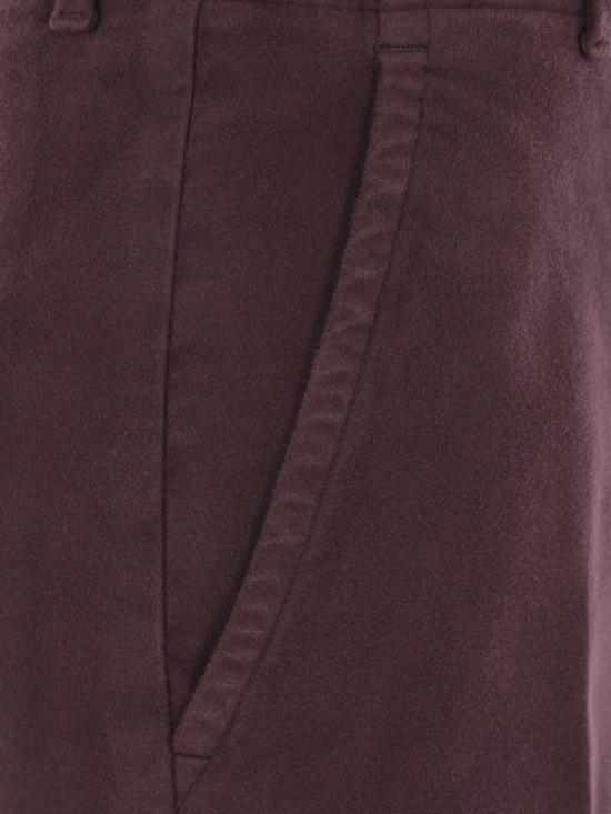 25FW 인코텍스 스트레이트 팬츠 176880 D2131 Burgundy - INCOTEX