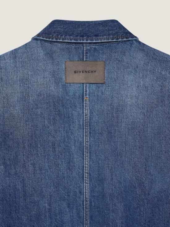 25FW 지방시 데님 셔츠 BM615W516L Blue - GIVENCHY