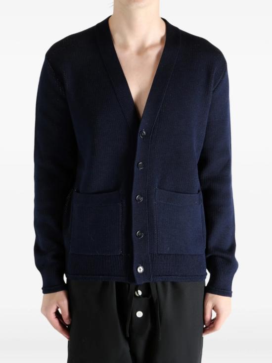 26SS 지방시 가디건 BMK00X4YNX Blue - GIVENCHY