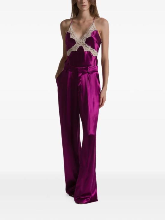 26SS 알베르타 페레티 팔라초 팬츠 A03011627 Purple - ALBERTA FERRETTI