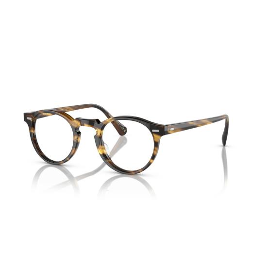 26SS 올리버피플스 안경 0Ov5186 원형 프레임 호피무늬 아세테이트 안경 - OLIVER PEOPLES