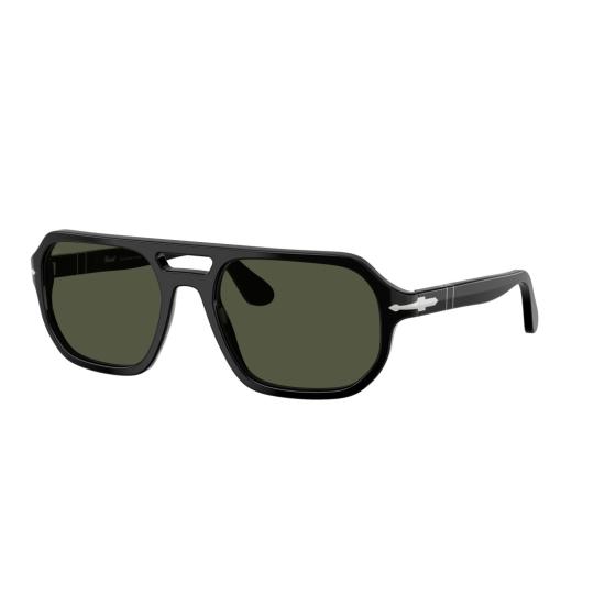 26SS 페르솔 선글라스 0Po3393s 직사각형 아세테이트  (더블 브릿지 디자인) - PERSOL