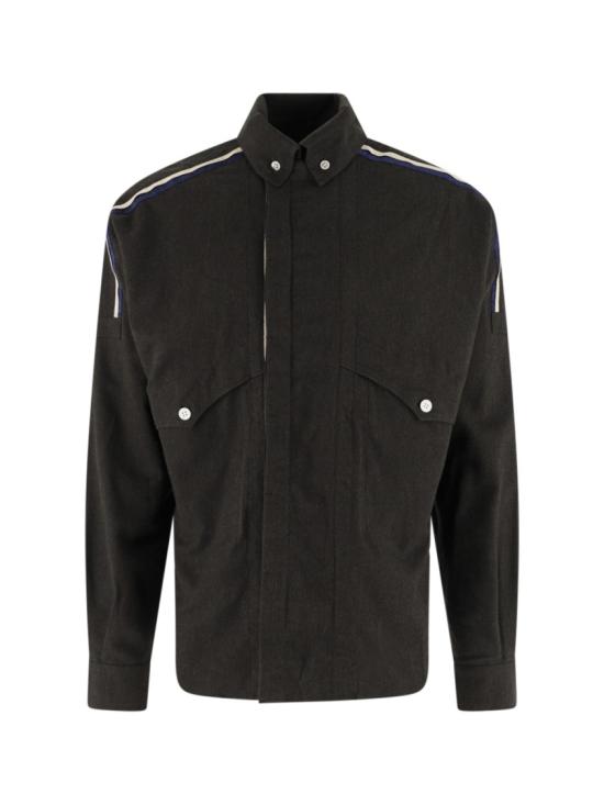 25FW 키코 코스타디노브 긴팔 셔츠 KKAW25SH0357 Brown
