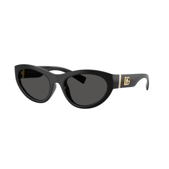 26SS 돌체앤가바나 선글라스 0Dg6207 캣아이  (유광 블랙 프레임) - DOLCE & GABBANA