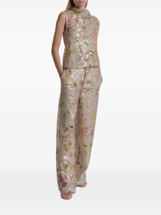 26SS 알베르타 페레티 팔라초 팬츠 A03241646 Neutrals - ALBERTA FERRETTI