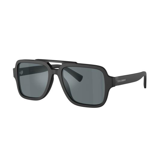 26SS 돌체앤가바나 선글라스 블랙 0Dg4544 스퀘어 더블 브릿지 - DOLCE & GABBANA