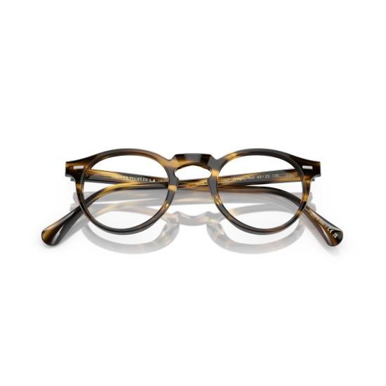 26SS 올리버피플스 안경 0Ov5186 원형 호피무늬 아세테이트 안경테 (키홀 브릿지) - OLIVER PEOPLES