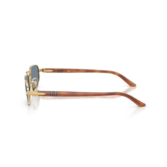 26SS 페르솔 선글라스 0Po1028s 직사각형 골드 메탈  (호피무늬 다리) - PERSOL