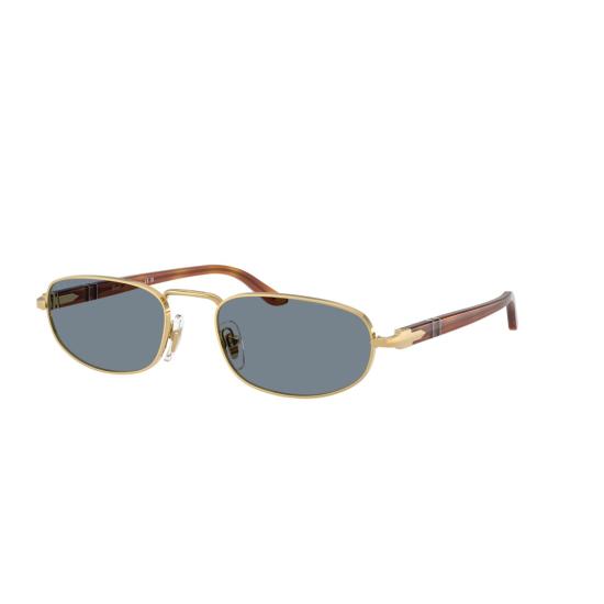 26SS 페르솔 선글라스 0Po1028s 직사각형 골드 메탈  (호피무늬 다리) - PERSOL