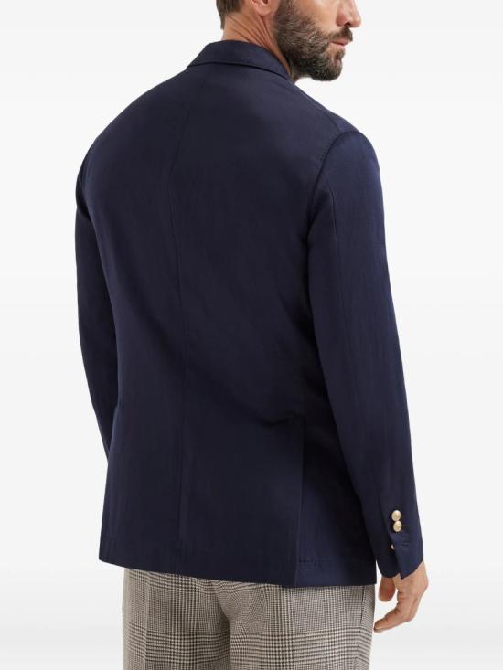 26SS 브루넬로 쿠치넬리 수트 자켓 MR4787BPDG Blue - BRUNELLO CUCINELLI