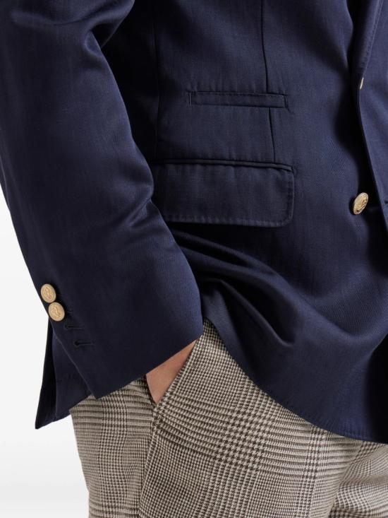 26SS 브루넬로 쿠치넬리 수트 자켓 MR4787BPDG Blue - BRUNELLO CUCINELLI