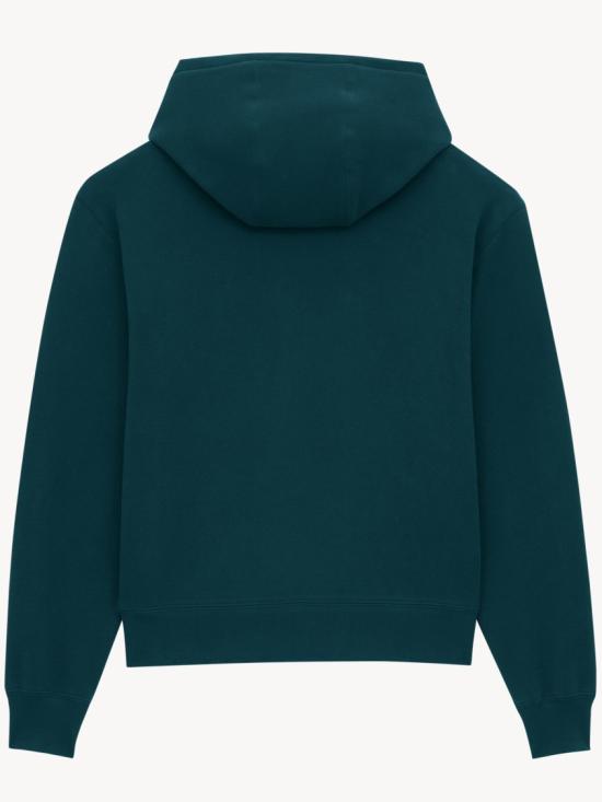  생로랑 그리 폰세 후드 818538 Y36SW Green - SAINT LAURENT