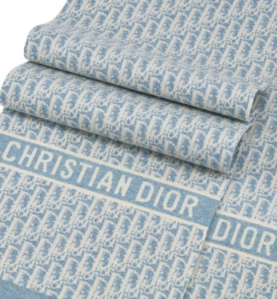 26SS 디올 머플러/스카프 15DOB201I099 Blue - DIOR