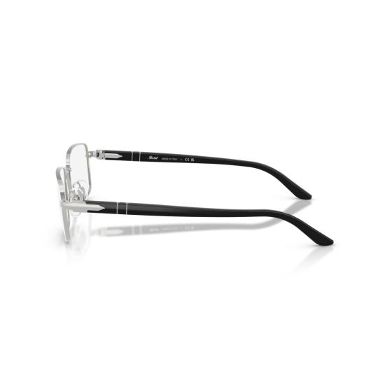26SS 페르솔 안경 0Po1029v 직사각형 금속 프레임 안경 (조절 가능한 코받침 포함) - PERSOL