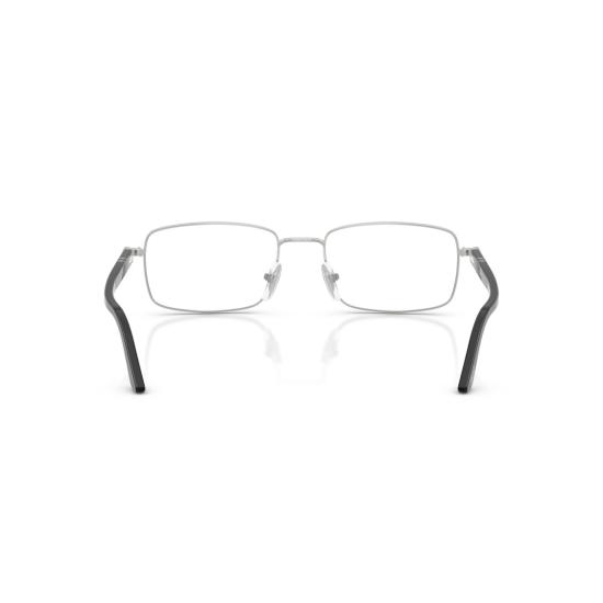 26SS 페르솔 안경 0Po1029v 직사각형 금속 프레임 안경 (조절 가능한 코받침 포함) - PERSOL