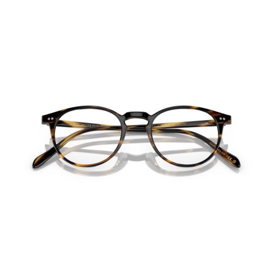 26SS 올리버피플스 안경 0Ov5004 원형 호피무늬 프레임 안경 (키홀 브릿지) - OLIVER PEOPLES
