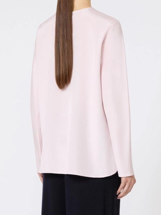 26SS 막스마라 긴팔 티셔츠 2611191018600 Pink - MAX MARA