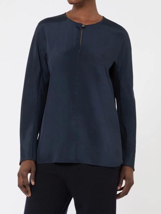 26SS 막스마라 긴팔 티셔츠 2611191018600 Blue - MAX MARA