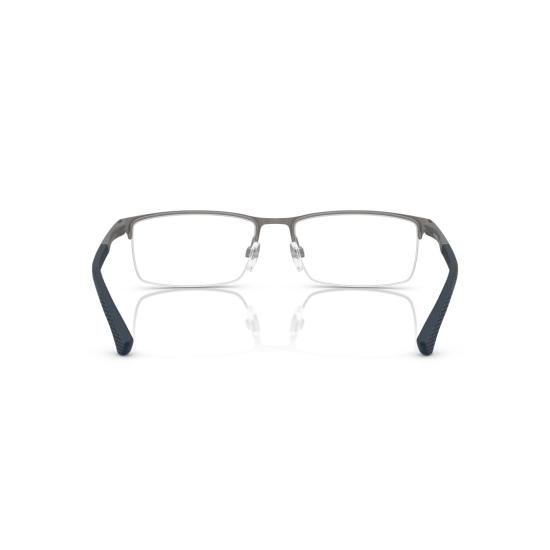 26SS 엠포리오 아르마니 안경 0Ea1041 직사각형 금속테 안경 (텍스처 처리된 팁 포함) - EMPORIO ARMANI