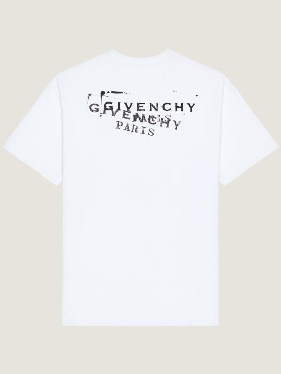 26SS 지방시 반팔 티셔츠 BM71NK3YSA White - GIVENCHY