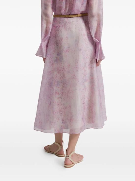 26SS 알베르타 페레티 롱 스커트 A01071649 Pink - ALBERTA FERRETTI