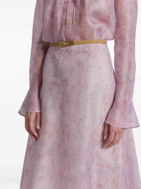 26SS 알베르타 페레티 롱 스커트 A01071649 Pink - ALBERTA FERRETTI