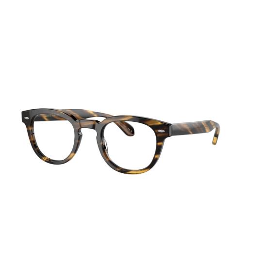 26SS 올리버피플스 안경 0Ov5036 원형 호피무늬 프레임 안경 (키홀 브릿지) - OLIVER PEOPLES
